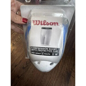 Wilson Sports High Impact Youth M Age10-13‎ Athletic Protective Cup White B0073
